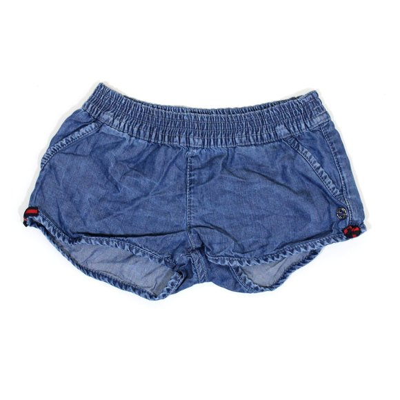 Gucci Other - Gucci Denim Shorts Ribbon